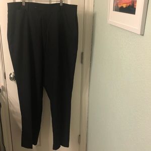 Stafford Men's Black Dress Pants